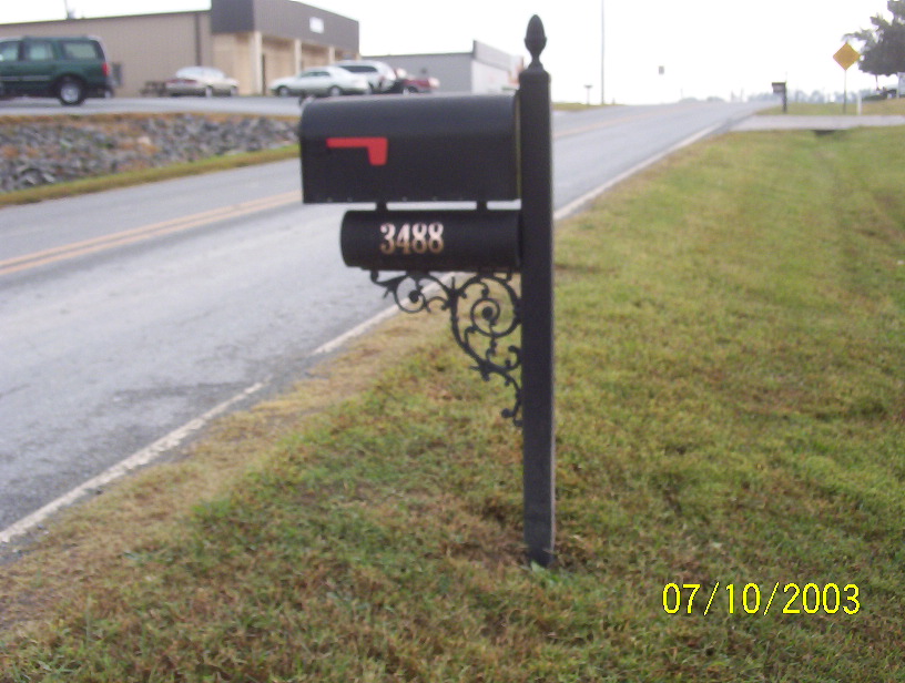Mailboxes Wrought Iron Mailbox Steel Mailboxes Indian Trail, NC