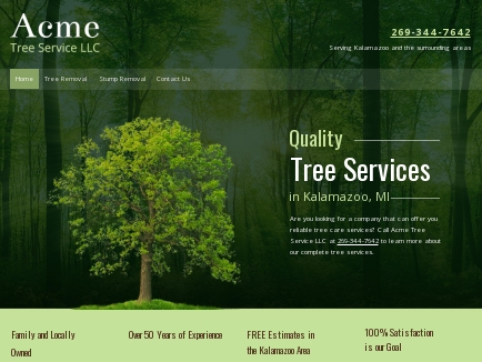 Acme Tree Service Llc Tree Services Kalamazoo Mi