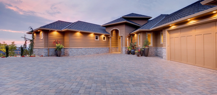Bricks driveway