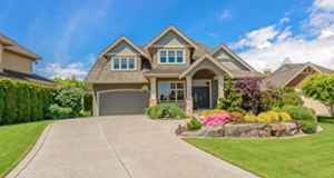 Beautiful house with driveway