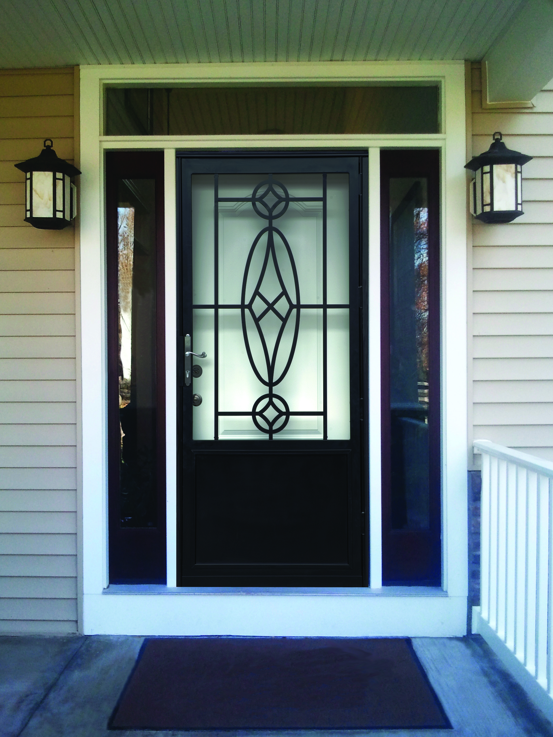 Wrought Iron Window & Door Guards Parkville, MD Custom Iron & Metal