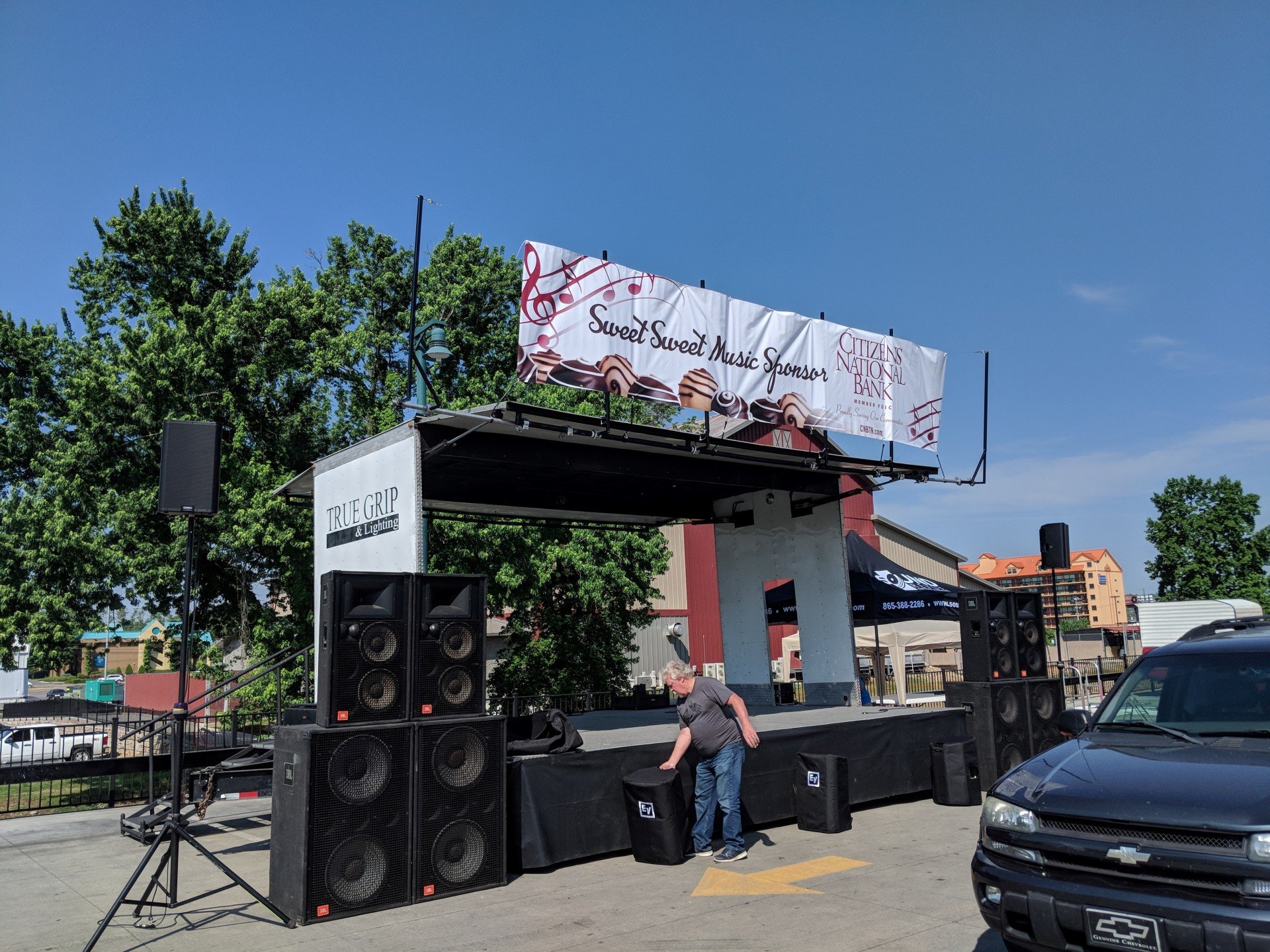 Mobile Stage Rental Concert Stage Knoxville, TN