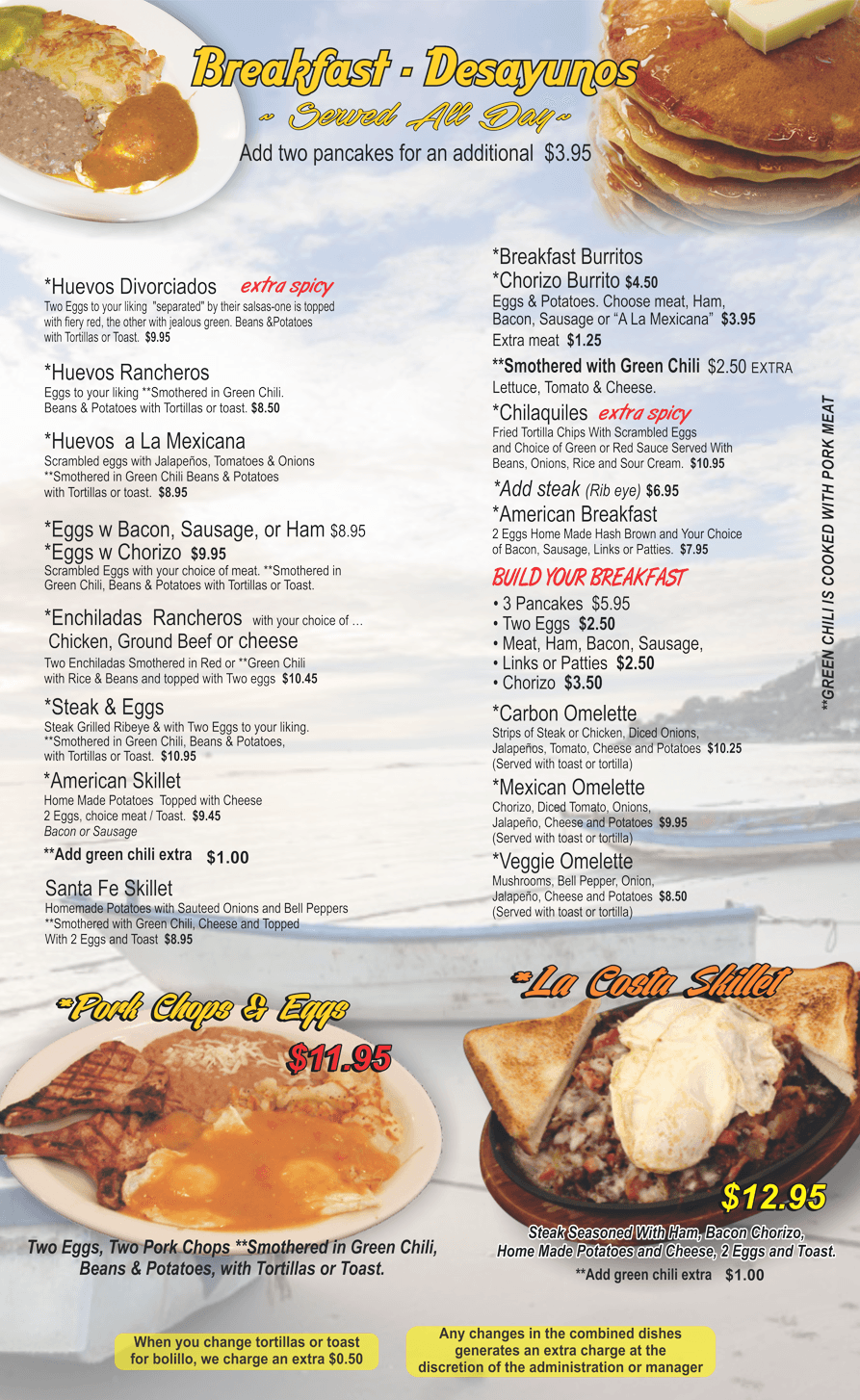 La Costa Authentic Mexican Food Breakfast Aurora CO