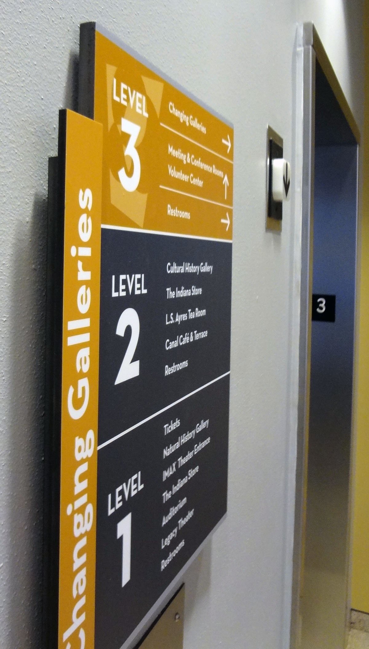 Essential Architectural Signs Directional Gallery Indianapolis