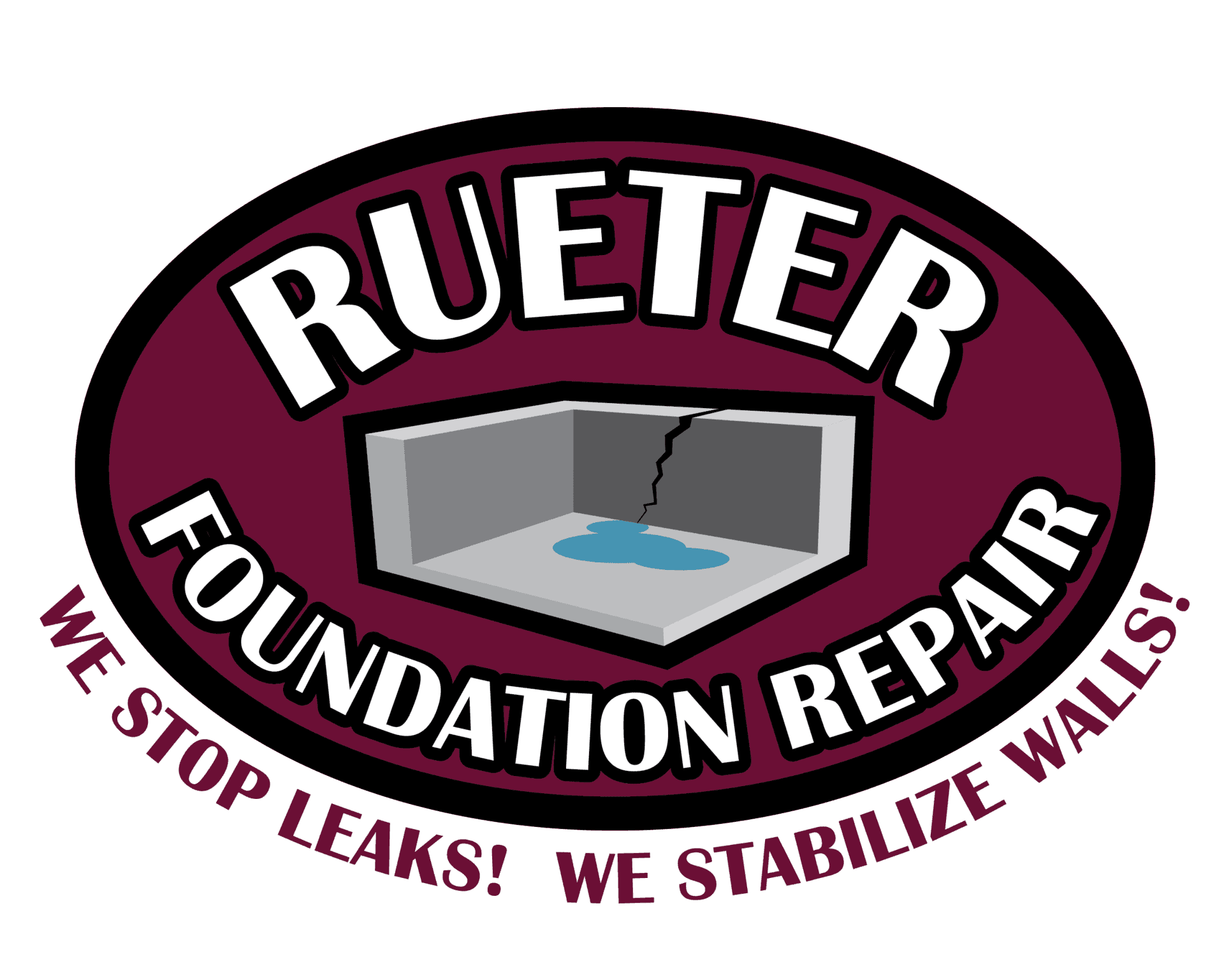 Bowed Concrete Block Walls Rueter Foundation Repair