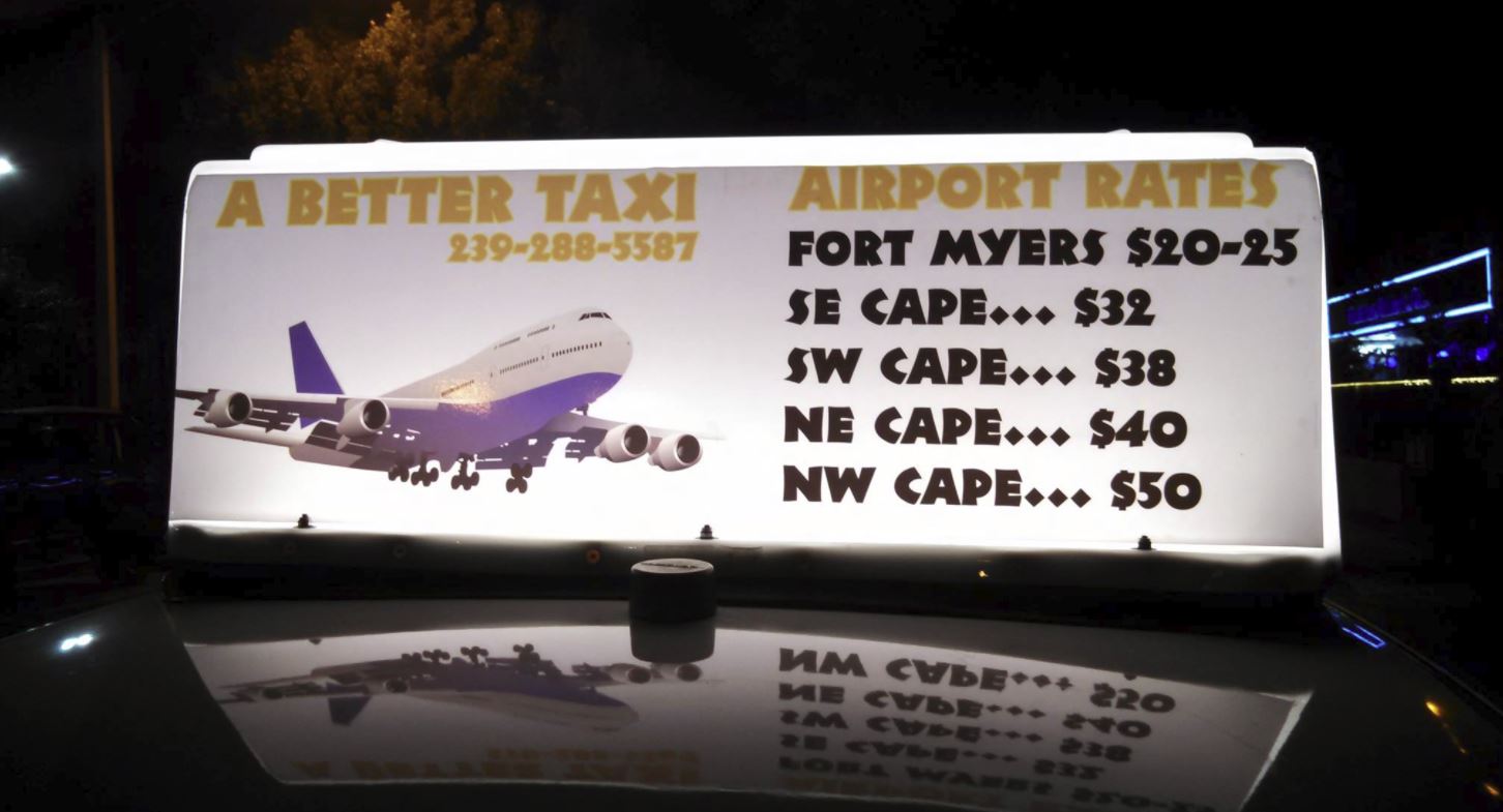 A Better Airport Taxi serving Lee County