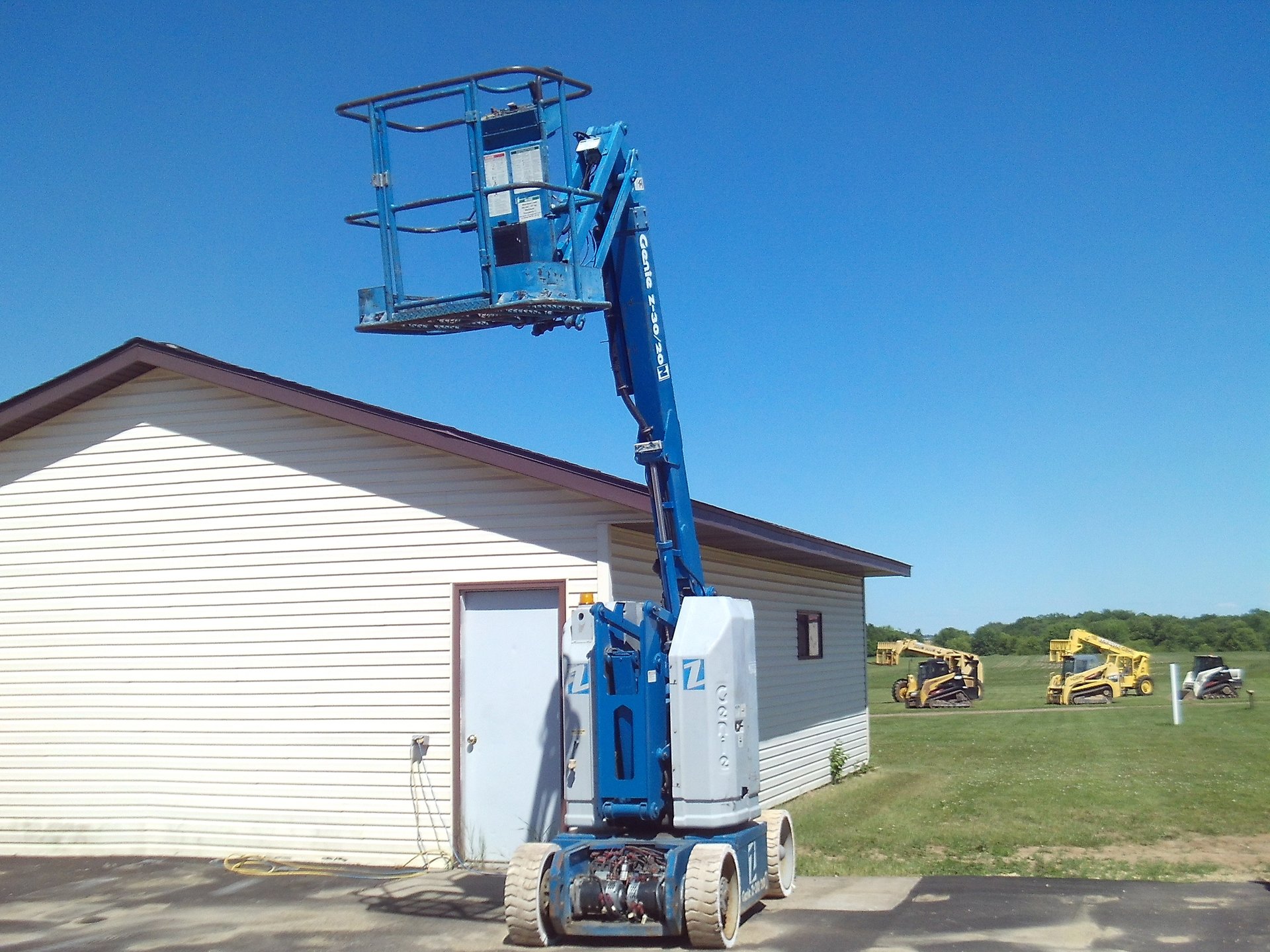 tow behind boom lift rental home depot